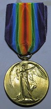 WW1 OFFICER VICTORY MEDAL 2