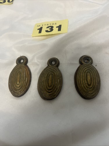 Vintage brass escutcheon - vintage,