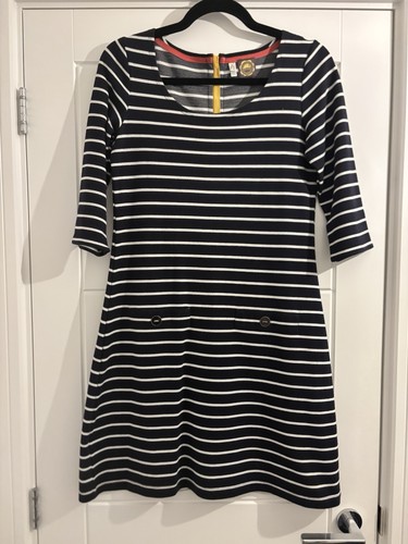 Joules striped jersey dress - striped,