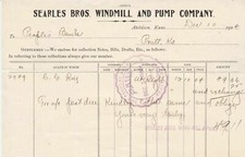 U.S. SEARLES BROS. WINDMILL