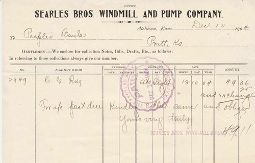 Searles bros windmill - searles,