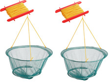 2 x 30cm Crabbing Drop Net