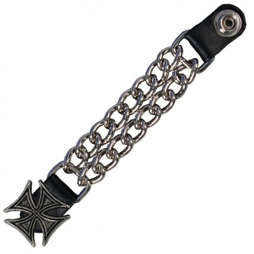 Iron cross button black - cross,