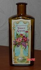 RARE ANTIQUE REAPPLIED ART NOUVEAU LABEL  SCENT BOTTLE EISEMANN LANCASTER P.A.