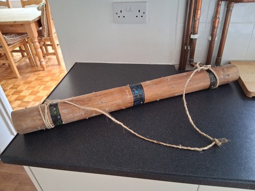 Vintage bamboo rainstick - vintage,
