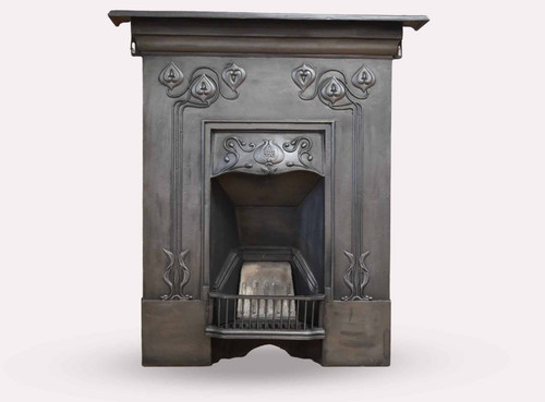Genuine art nouveau - genuine, iron