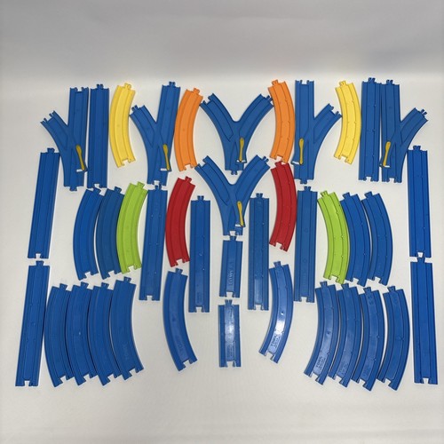 Tomy blue trackmaster track - tomy,