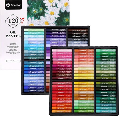 Oil pastels set 120 - pastels, colors