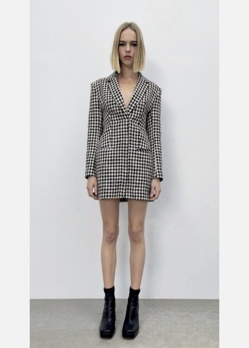 Zara structured blazer dress - zara,