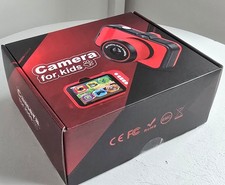 Kids Digital Camera Red - 48MP
