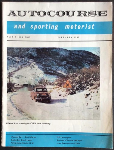 Autocourse sporting motorist - &,