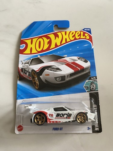 Hot wheels ford white 2025 - gt,