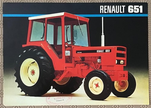 Renault 651 tractor sales - renault,