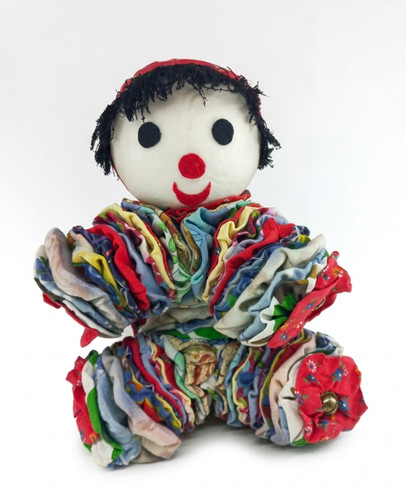 Vintage handmade clown - handmade,