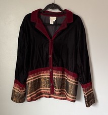 Coldwater Creek Womens Velvet