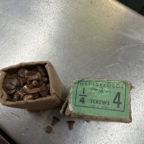 Nettlefolds metal slotted flat - nettlefolds,