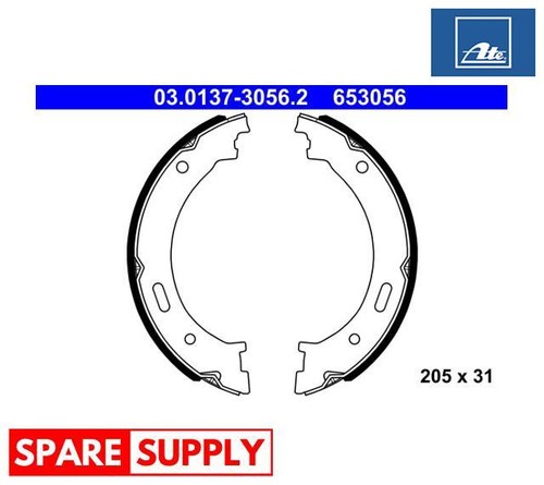 Brake shoe set parking - brake,
