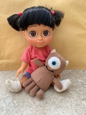 Disney Pixar Monsters Inc Babblin Boo 12" Talking Doll Figure Working 2001