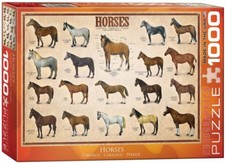 Horses 1000 piece jigsaw