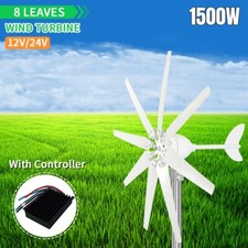 1500W Max Power 8 Blades Wind
