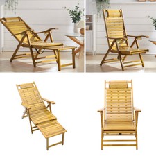 Foldable Sun Lounger Garden