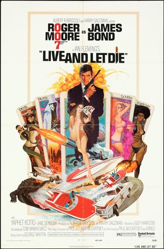 James bond live and - bond, let