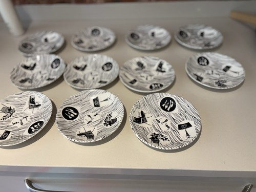 Vintage homemaker saucers - vintage,