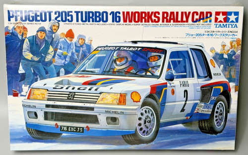 Tamiya peugeot 205 turbo - tamiya,