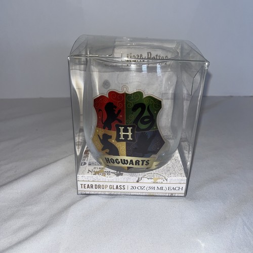 Harry potter glass hogwarts - glass,