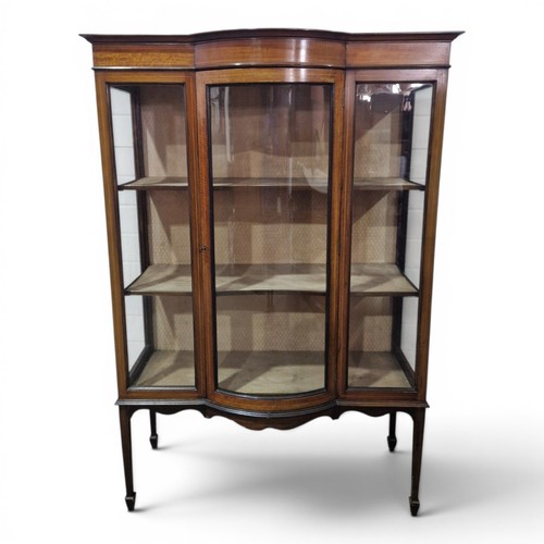 Antique mahogany display