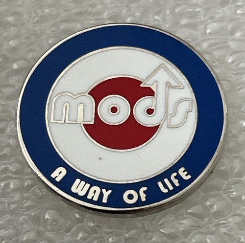 Rare mod badge scooter scene - badge,