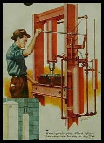 Ton hydraulic press 1951 - ton,
