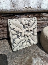 Stone garden ornament acorn