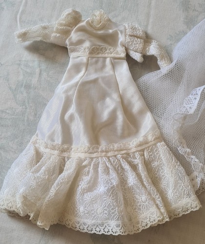 Vintage sindy wedding dress - vintage,
