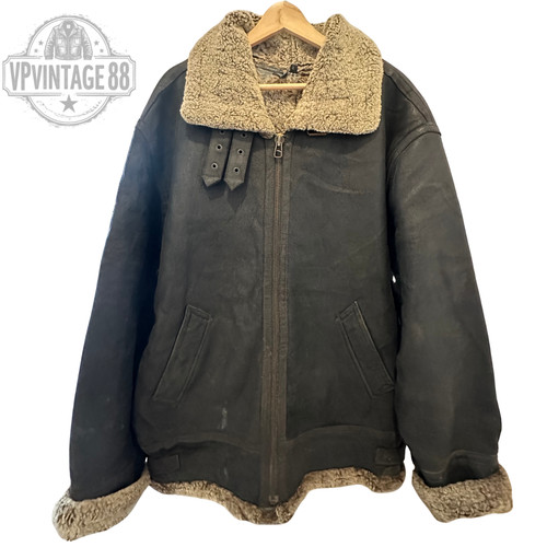 Vintage aviator bomber - vintage, b-3