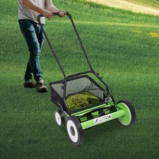 Garden Gear Lawnmower 40cm Grass Cutting Width Hand Push Lawn Mower