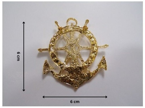 Anchor brooch with - anchor,