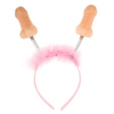 Novelty Double Large Willy Headband Hen  Party Accessories