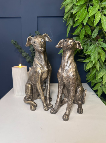 Pair elegant silver - pair,
