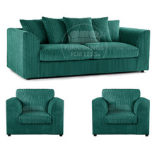 Luxor Teal Soft Jumbo Cord