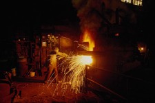 667033 Blast Furnace Maritime Steel And Foundries Nova Scotia A4 Photo Print