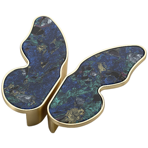 Butterfly cabinet handle zinc - handle,