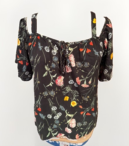 Paraphrase black floral - "paraphrase,