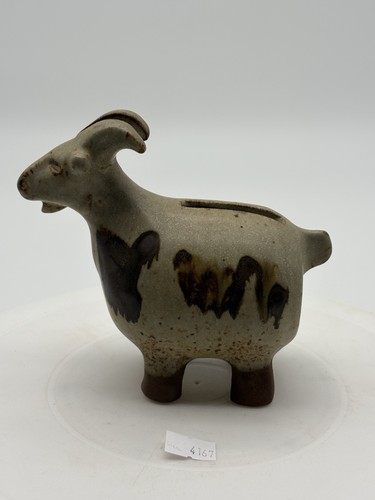 Vintage pottery billy goat - pottery,