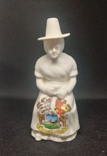 Crested China Ware Llandudno Matching Crest Welsh Woman Jenny Jones Wales