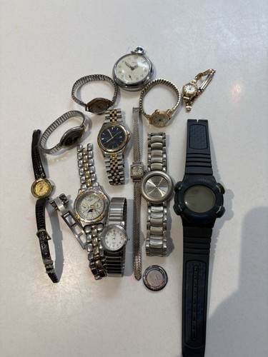 12x vintage watches joblot - vintage,