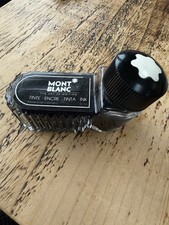 Vintage 1989 Mont Blanc Ink Bottle Black 52ml