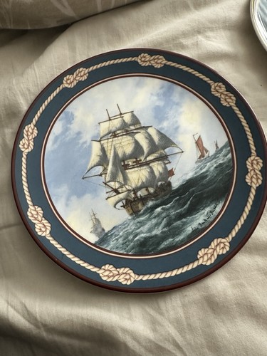 Sailing ship display plates - display,