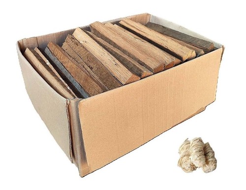 Dried oak lighting 25 cm - 8,