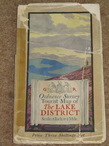 Ordnance survey tourist - ordnance, 1"